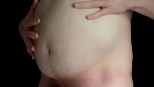 ximd9000 Smooth Daddy Rubbing Belly and Cock