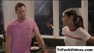 Guy didnt expect to fuck Tranny Natalie Mars in doggyst
