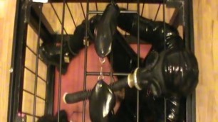 In rubber, in a cage - 3