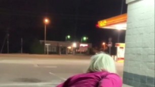 Pretty Little Transgirl Slut gets Taco Bell Drive Thru