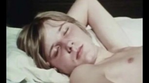 Beautiful boys in bed - vintage
