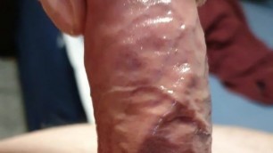 My Oiled Veiny Cock with CUM