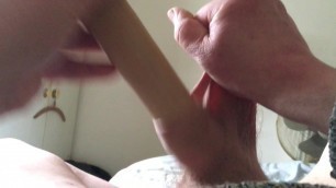 Sunday Stretch Session - foreskin with rolling pin