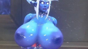 cum tribute for the sexy Nightbone Elf Angolien 2