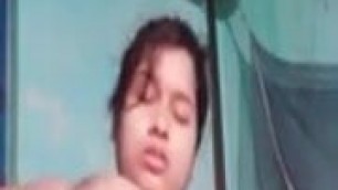 Bengali baby is fingering herself on camera