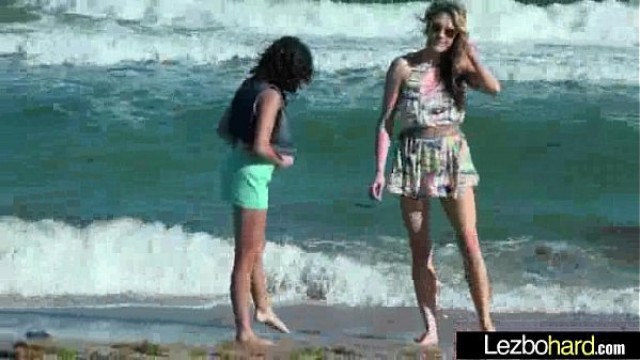 &lpar;Shae Summers & Brianna Oshea&rpar; Teen Lesbos Make Love Sex Scene On Camera mov-27