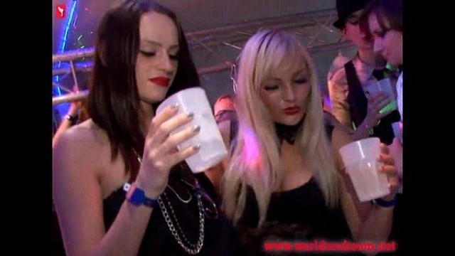 Porn party in nightclub part2