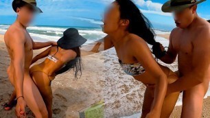 ???? OH MY GOD, FUCKING ON a PUBLIC BEACH ???????????? IS INCREDIBLE ( POV )